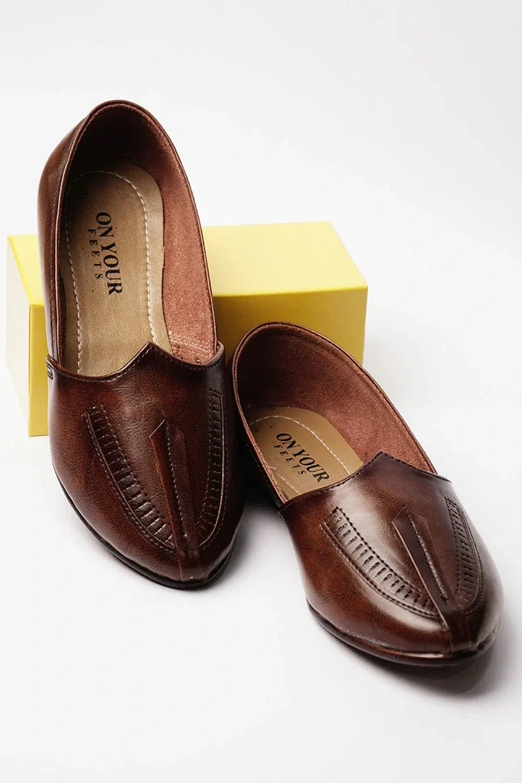 Picture of On Your Feets - Brown Prestige - Available at Raja Sahib