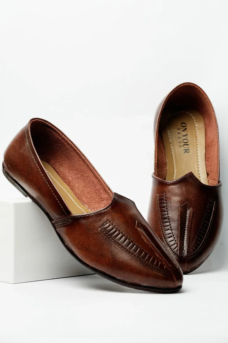 Picture of On Your Feets - Brown Prestige - Available at Raja Sahib