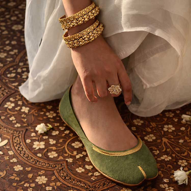 Munsifa (Olive Green) - Dazzle by Sarah