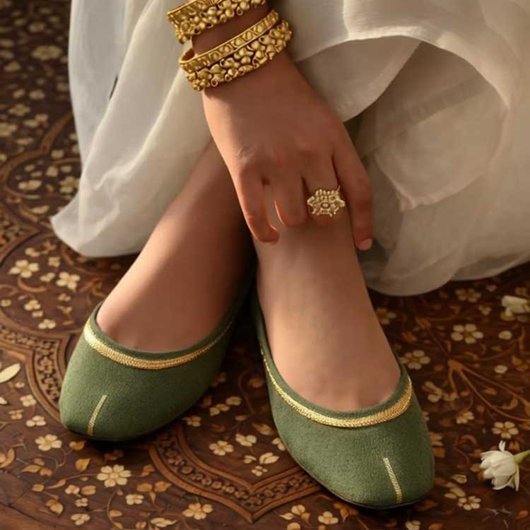 Munsifa (Olive Green) - Dazzle by Sarah