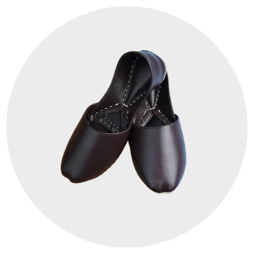 Picture of On Your Feets - Men Nagra - Zameer Classic Black - Available at Raja Sahib