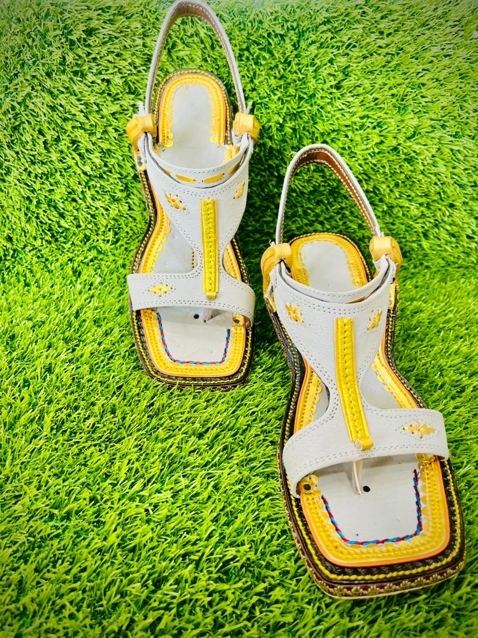 Fully premium Original Leather Newbak Handmade Chapal