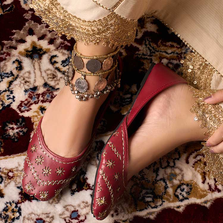 Saadgi (Maroon) - Dazzle by Sarah