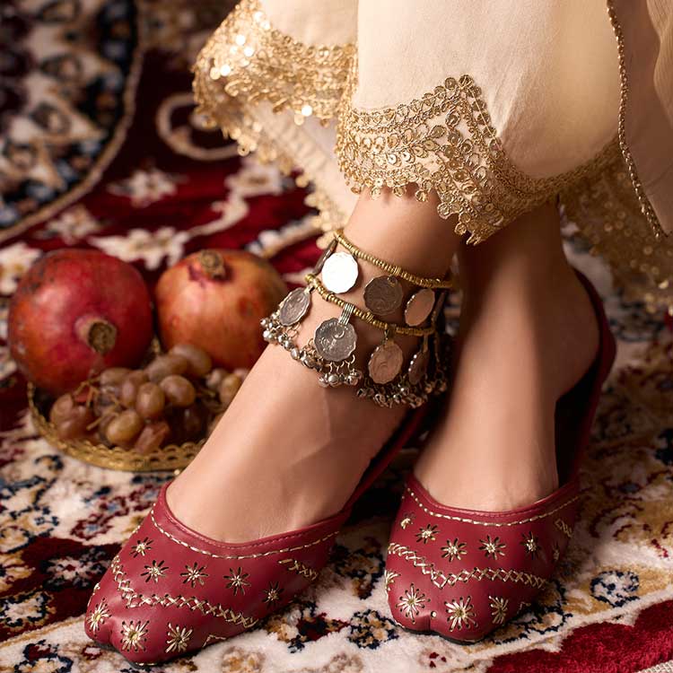 Saadgi (Maroon) - Dazzle by Sarah