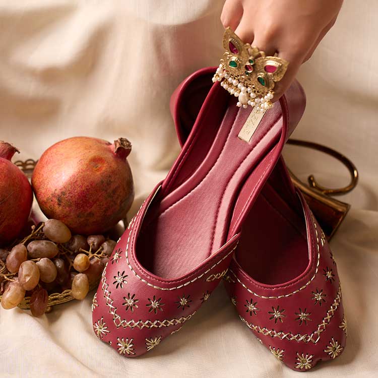 Saadgi (Maroon) - Dazzle by Sarah